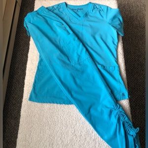Scrubs! Easy Stretch, Size S Turquoise